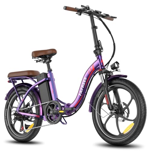 Fafrees F20+ Pro E-Bike Folding Bike, Upgrade 2025 E-Bike for Men, 20 x 3.0 Inches, Electric Bike, 22.5 Ah / 810 Wh Battery, E-Bike Women's 250 W 25 km/h, Fatbike 7S, E-Bike Foldable Bearing Weight
