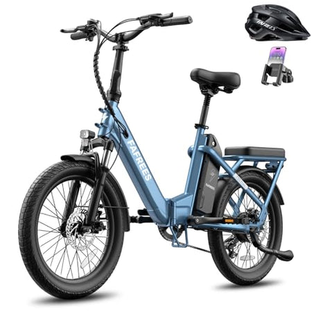 Fafrees E-Bike Foldable F20 Flex 20 Inch Motor 250 W 7 Speed Battery 20 Ah 720 Wh Range 75-100 km Mountain Bike Unisex Adults