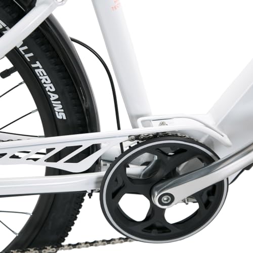 cysum cityrun Women's Electric Bike, 26 Inch Pedal Assistance, E-Bike, Electric City Bike for Adults, 250 W, 25 km/h, Lithium Battery 36 V, 360 WH, Autonomy 80 km
