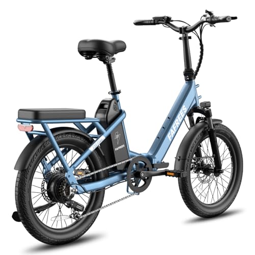Fafrees E-Bike Foldable F20 Flex 20 Inch Motor 250 W 7 Speed Battery 20 Ah 720 Wh Range 75-100 km Mountain Bike Unisex Adults