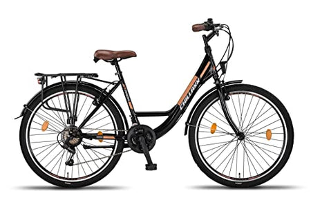 Chillaxx Bike Strada High Quality City Bike 26 Inch / 28 Inch / 28 Inch / 21 Speed Bicycle for Girls Boys Women Men 21 Speed Dutch Bicycle City Bike