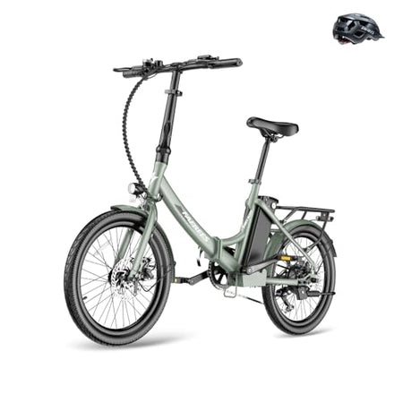 Fafrees F20 Light Electric Bike, Folding Bike, E-Bike, 250 W Motor, 36 V, 16.75 Ah Battery, 20 Inch E-Bike, Foldable, 35 N.M Torque, E-Mountain Bike, 25 km/h