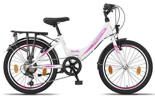 Licorne Bike Stella Premium City Bike Bicycle in 20 24 26 28 Inch Bicycle for Girls Boys Women Men 21 Speed 6 Speed 20 Inch Dutch Bicycle City Bike