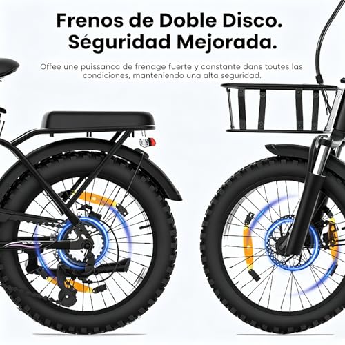 Electric Bike For Adults, 250W Folding Electric Bike With Detachable 36V 13AH Battery And Speed 25KM/H Range Up To 80KM, 20"*3.0" Thick Tire City Commuter Ebike