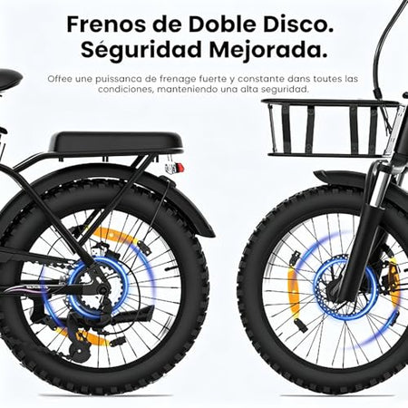 Electric Bike For Adults, 250W Folding Electric Bike With Detachable 36V 13AH Battery And Speed 25KM/H Range Up To 80KM, 20"*3.0" Thick Tire City Commuter Ebike