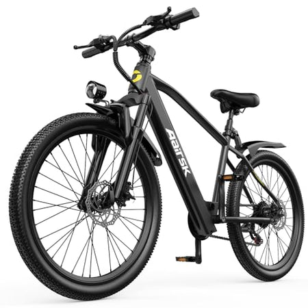Electric Bike with 42 V 10 Ah / 13 Ah 546 Wh Battery, 25 km/h and 100 km Range, 250 W Adult Electric Bike with 21 Speed E-Bike for Urban Touring