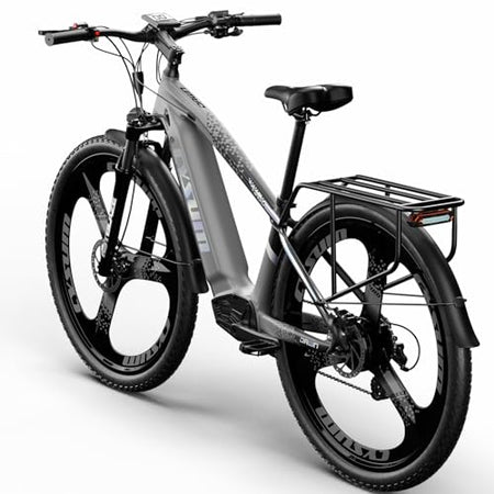 Cysum Speedy Electric Bike, 29'' E-Mountain Bike for Adult Man Woman, E-Bike with 48v 672Wh Lithoum Battery Range 100-120Km,75Nm,Hydraulic Brake,7 Speeds,E-MTB