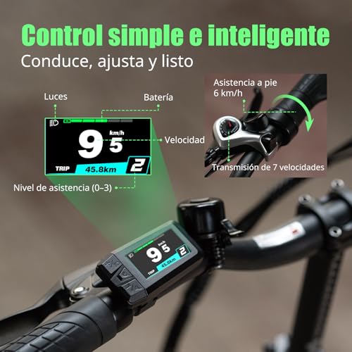 Fafrees E-Bike Foldable F20 Flex 20 Inch Motor 250 W 7 Speed Battery 20 Ah 720 Wh Range 75-100 km Mountain Bike Unisex Adults