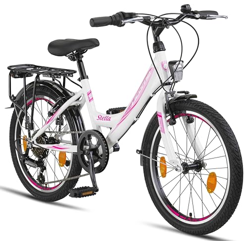 Licorne Bike Stella Premium City Bike Bicycle in 20 24 26 28 Inch Bicycle for Girls Boys Women Men 21 Speed 6 Speed 20 Inch Dutch Bicycle City Bike