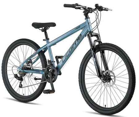 Licorne Bike Thunder Premium Mountain Bike 20 24 26 27.5 29 Inch Bicycle for Girls Boys Men Women