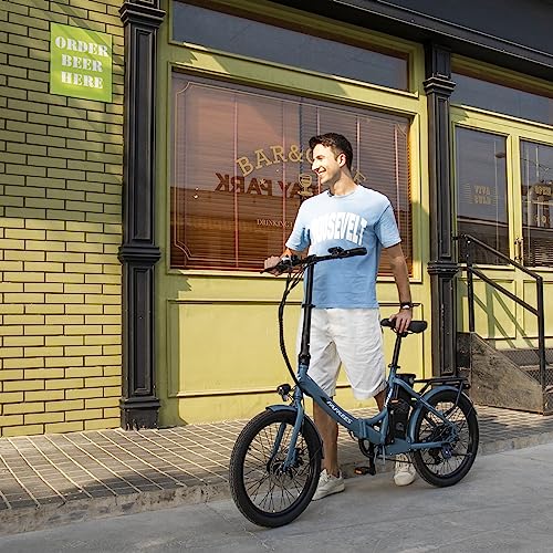 Fafrees F20 LIGHT Electric Bicycle 20 Inch 250 W Motor 16.75 Ah Battery E-Bike 7 Speed E-Bike for Women 110 km Range