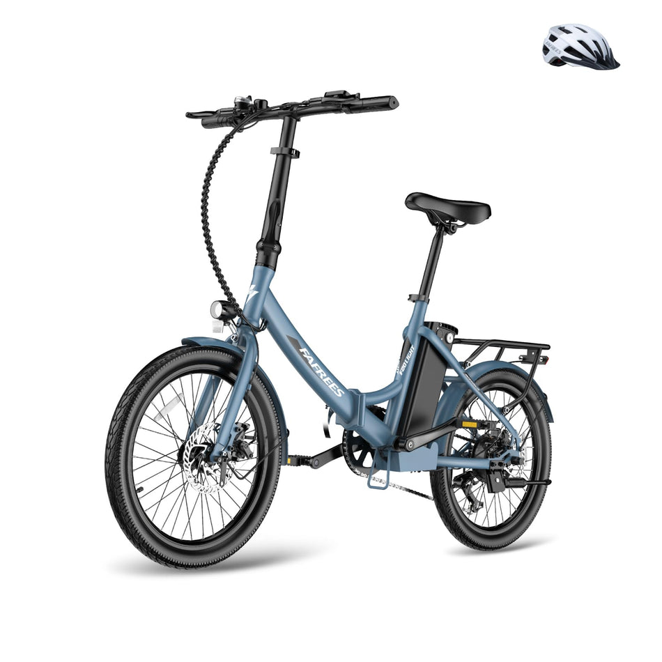 Fafrees F20 Light Electric Bike, Folding Bike, E-Bike, 250 W Motor, 36 V, 16.75 Ah Battery, 20 Inch E-Bike, Foldable, 35 N.M Torque, E-Mountain Bike, 25 km/h