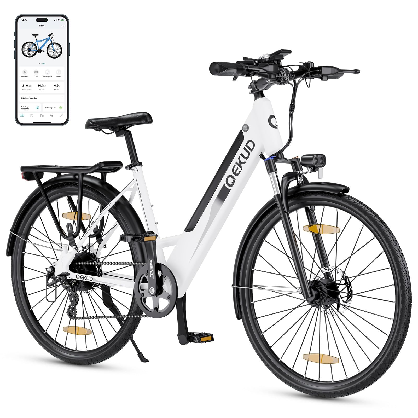 26M208 Electric Bicycle 26 Inch with 36 V 12.5 Ah Li-ion Battery, 250 W Motor, Range up to 100 km in Hybrid Mode