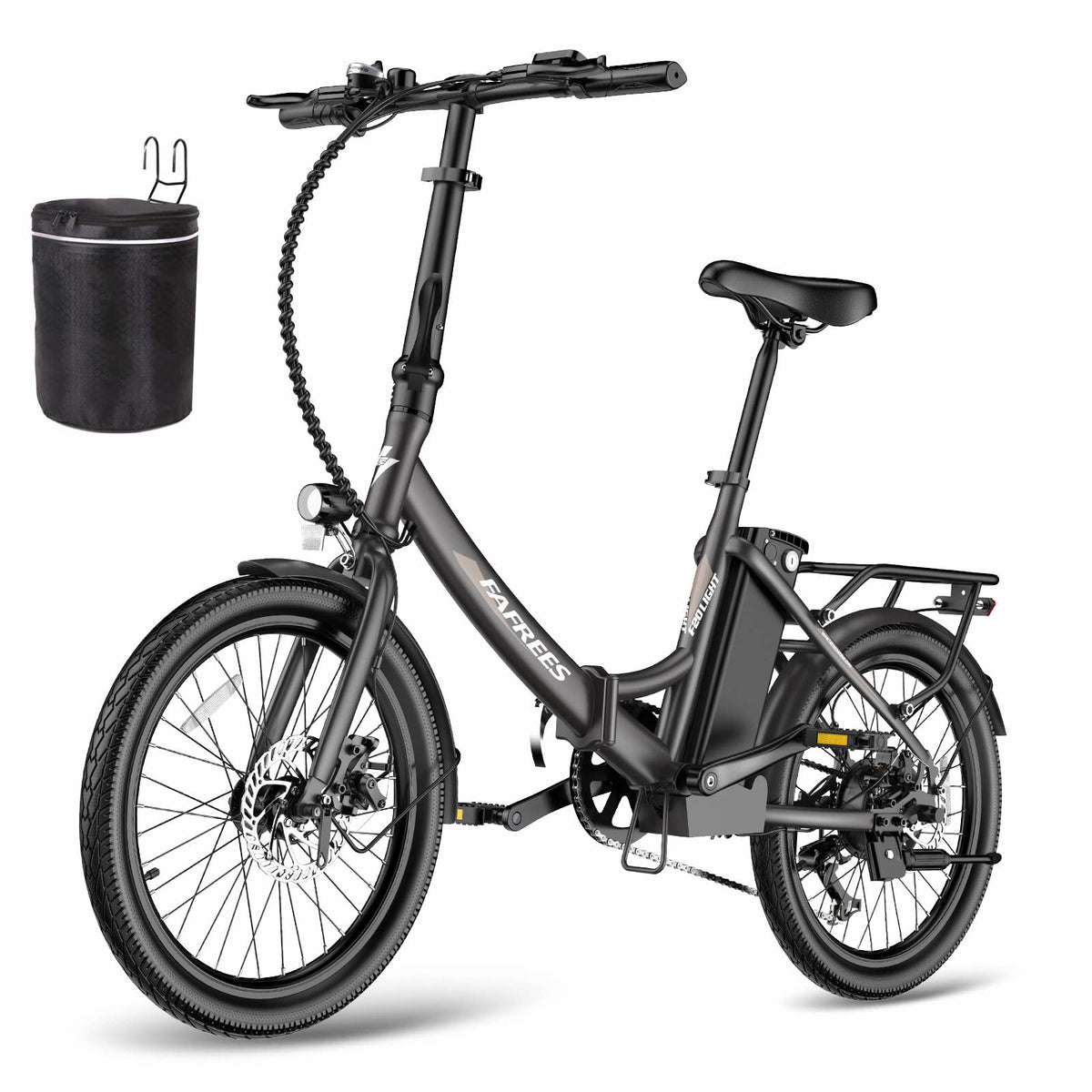 Fafrees F20 LIGHT Electric Bicycle 20 Inch 250 W Motor 16.75 Ah Battery E-Bike 7 Speed E-Bike for Women 110 km Range