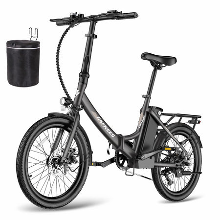 Fafrees F20 LIGHT Electric Bicycle 20 Inch 250 W Motor 16.75 Ah Battery E-Bike 7 Speed E-Bike for Women 110 km Range