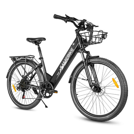 SAMEBIKE RS-A01 Pro Electric Bike Adult 27.5 Inch E-Bike with Pedal Support Battery 36 V 15 Ah Autonomy Up to 120 km 150 kg Maximum Load for Men and Women
