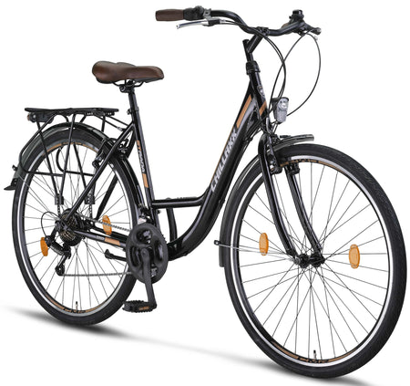 Chillaxx Bike Strada High Quality City Bike 26 Inch / 28 Inch / 28 Inch / 21 Speed Bicycle for Girls Boys Women Men 21 Speed Dutch Bicycle City Bike